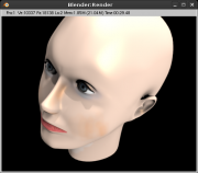 It’s a girl’s head